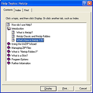 WinHelp for NetZIP 7.5

Help Topics: Contents Tab